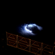 A storm, visible from the ISS (not the storm in the new research).